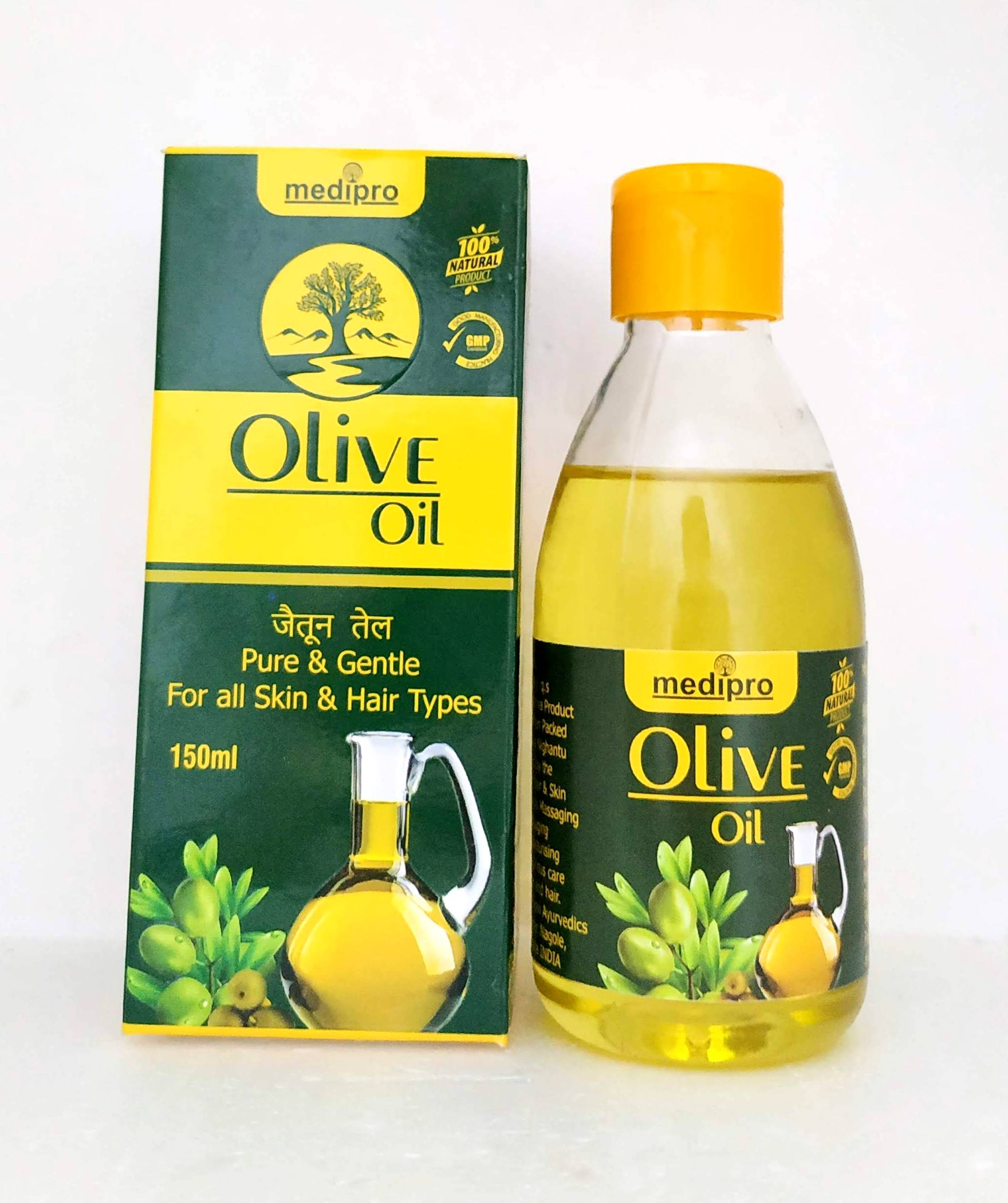 Olive oil 150ml -  Medipro - Medizzo.com
