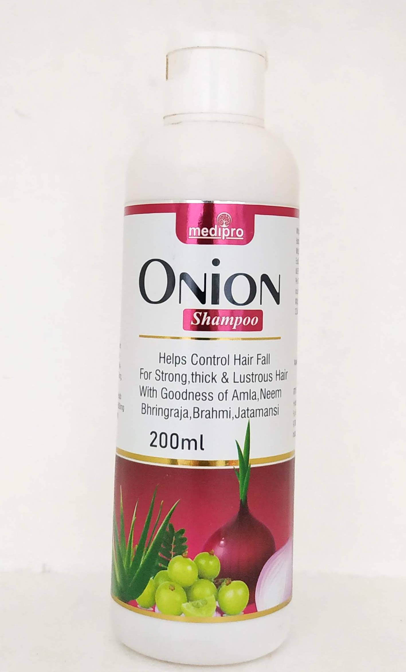 Onion shampoo 200ml -  Medipro - Medizzo.com