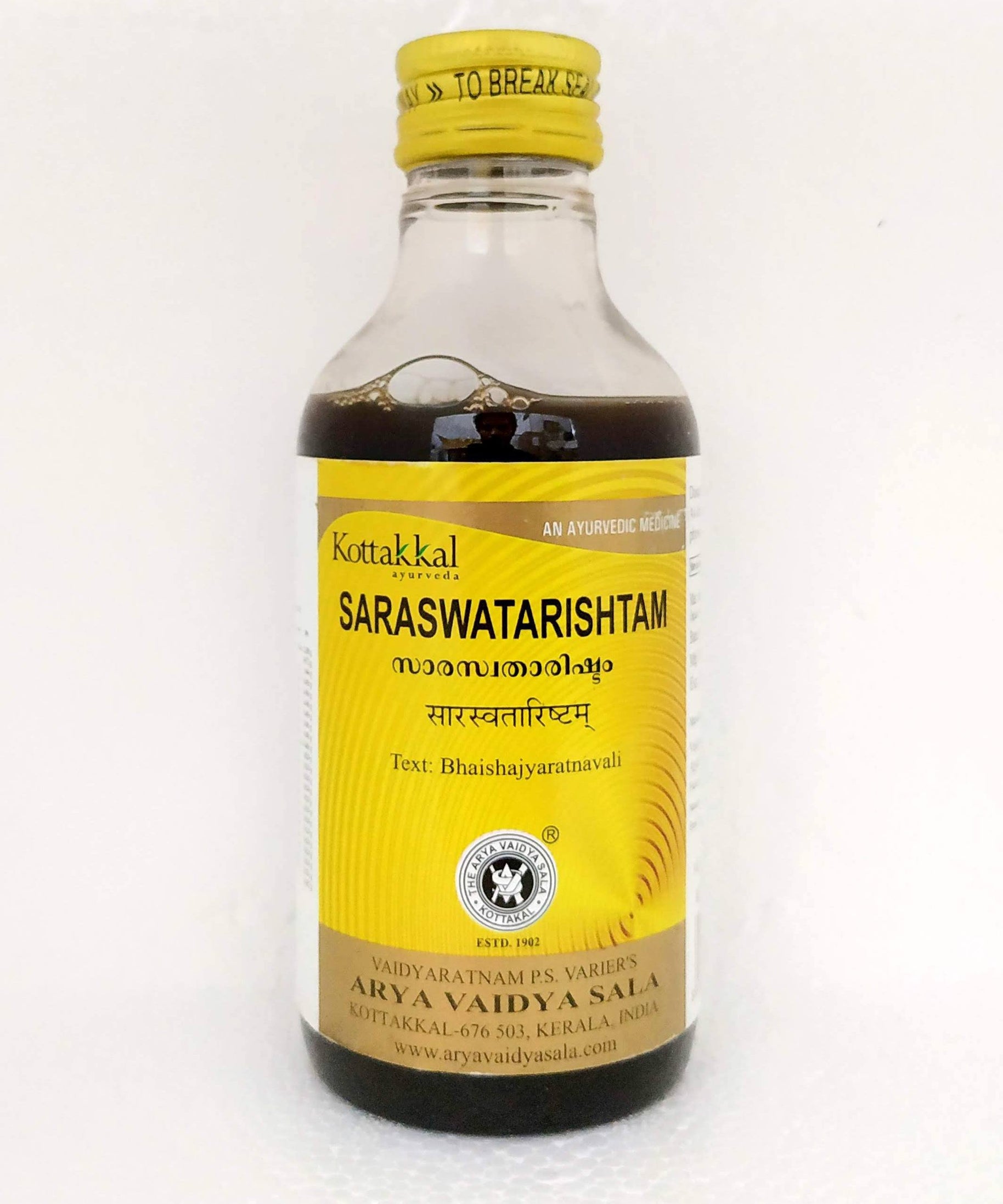 Kottakkal Saraswatarishta 200ml -  Kottakkal - Medizzo.com