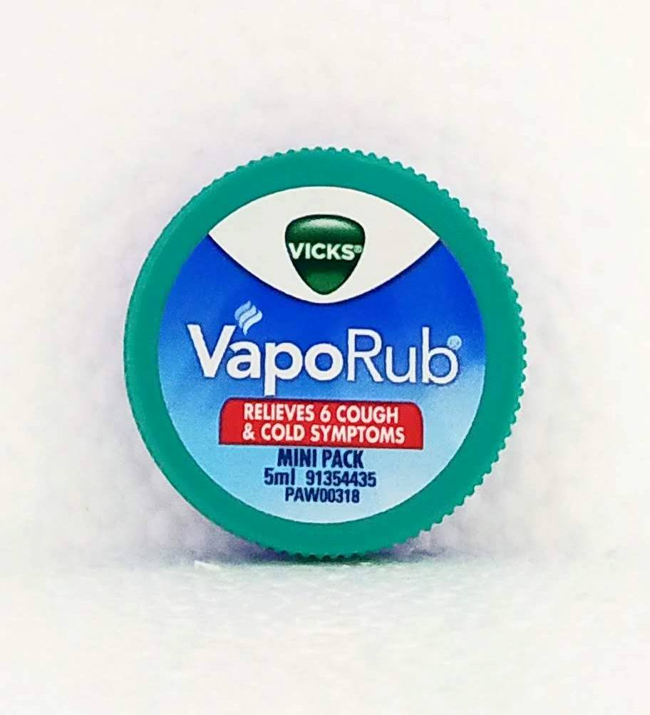 Vicks vaporub mini pack - 5ml -  Vicks - Medizzo.com