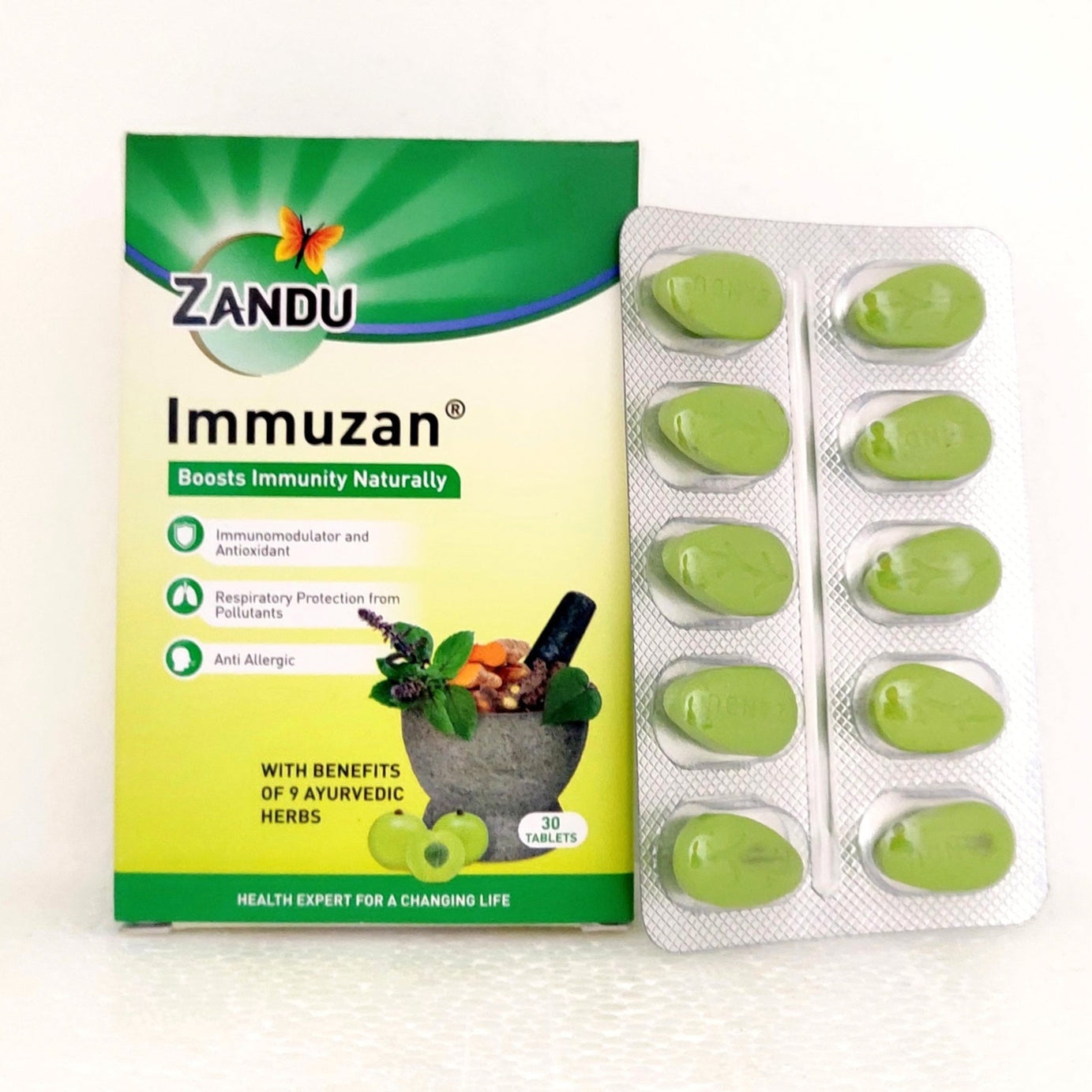 Immuzan tablets - 30Tablets -  Zandu - Medizzo.com