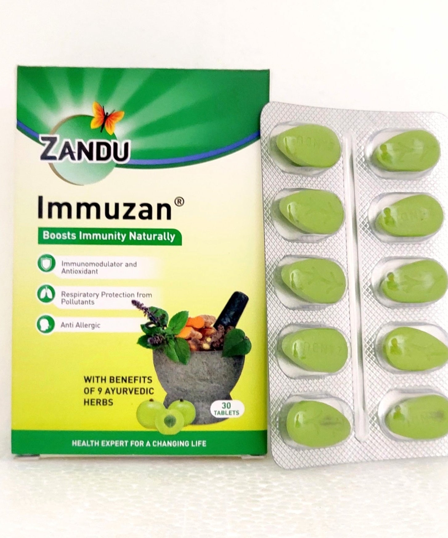 Immuzan tablets - 30Tablets -  Zandu - Medizzo.com