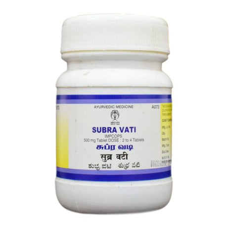 Impcops Subravati Tablets - 100Tablets -  Impcops - Medizzo.com