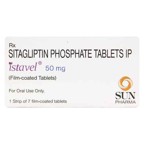 Istavel 50mg - 7Tablets -  Sun Pharma - Medizzo.com
