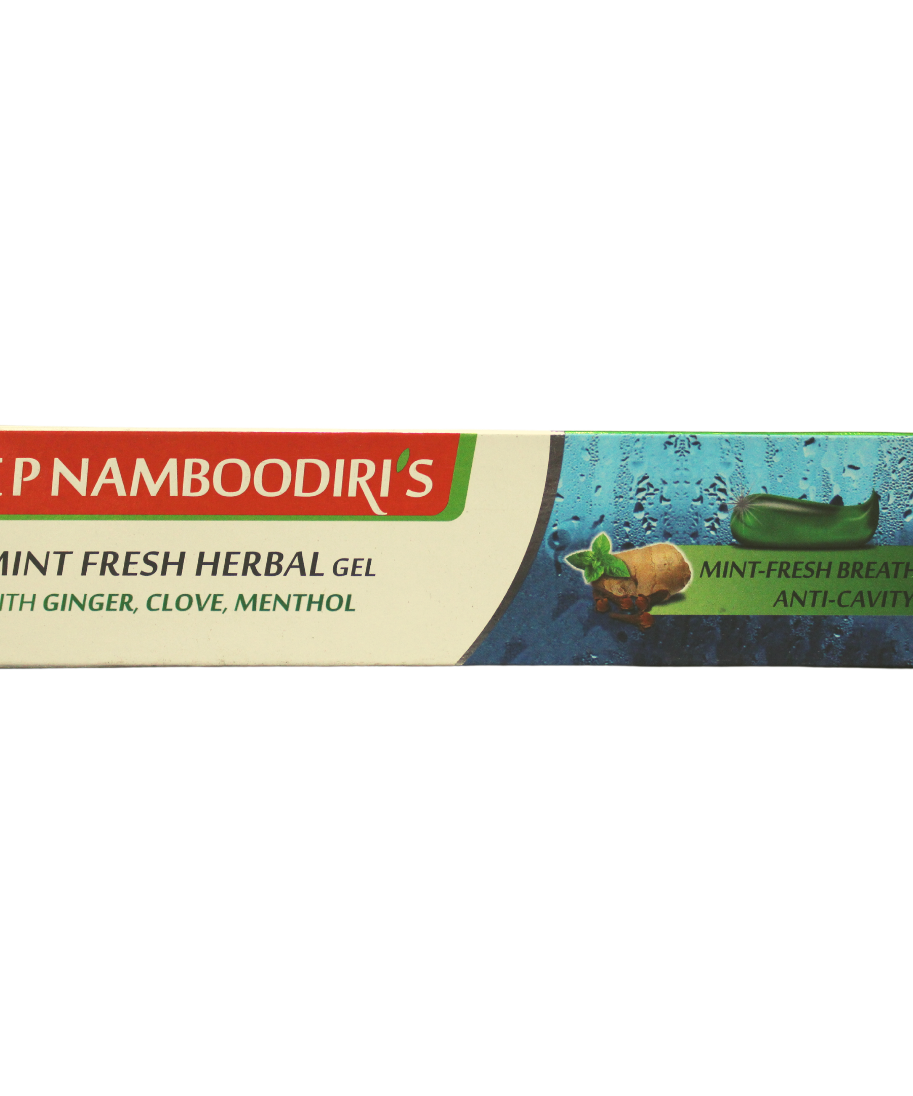 KP Namboodiri's Mint Fresh Herbal Gel Toothpaste 150gm -  KP Namboodiri - Medizzo.com