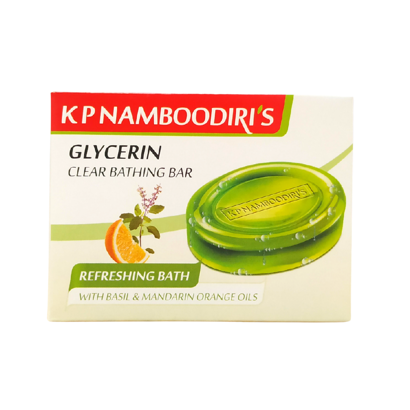 KP Namboodiri's natural green glycerin soap 75g -  KP Namboodiri - Medizzo.com