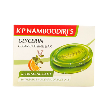 KP Namboodiri's natural green glycerin soap 75g