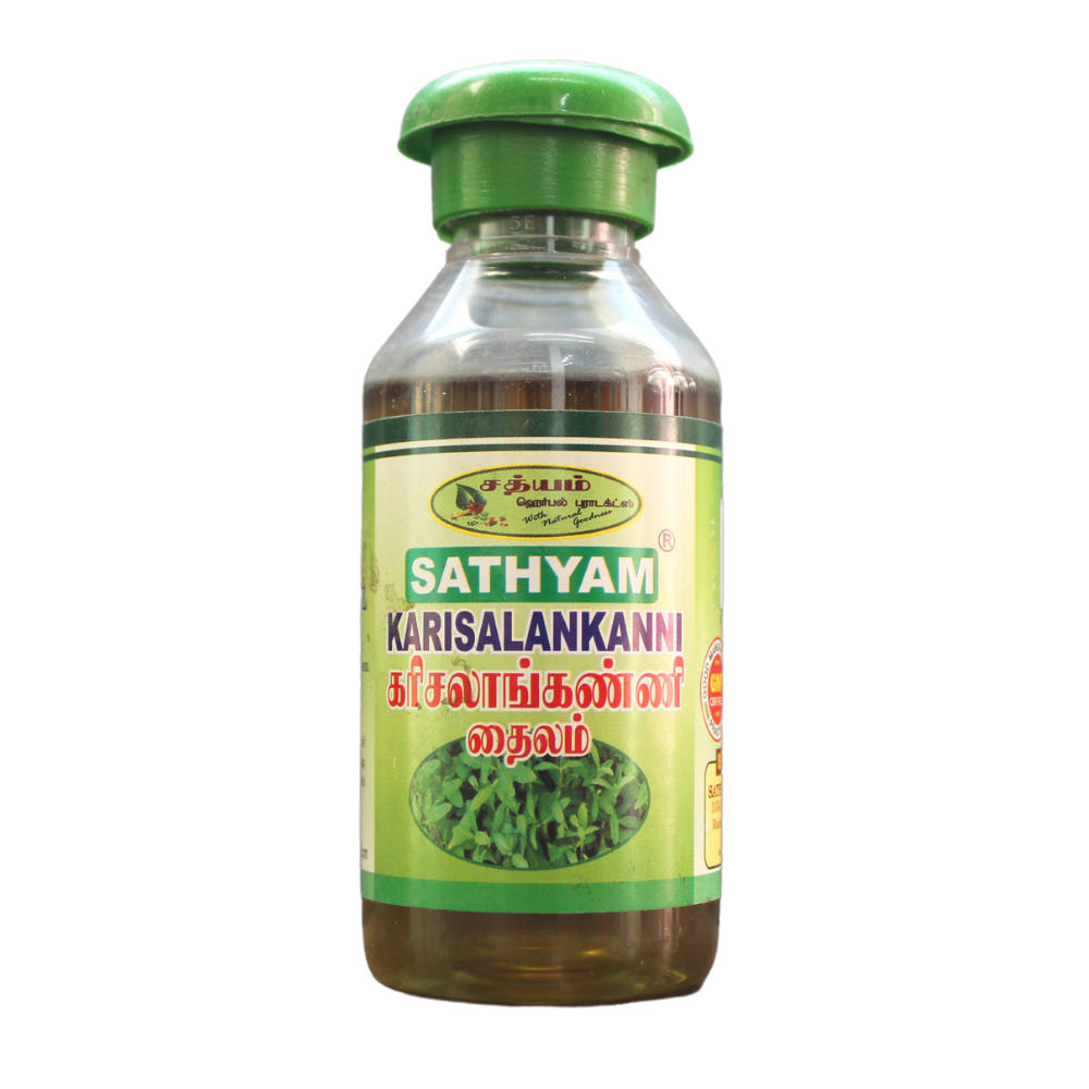 Karisalankanni Thailam 100ml -  Sathyam Herbals - Medizzo.com