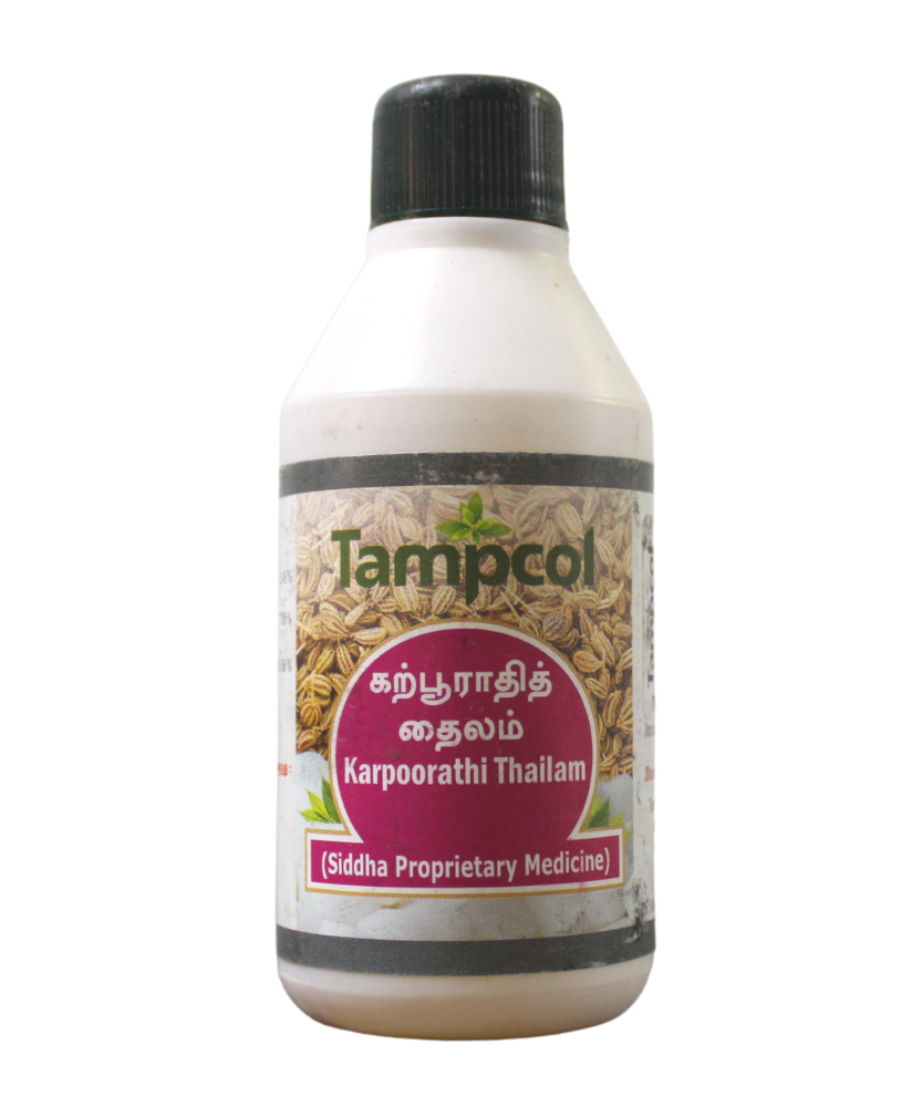 Tampcol Karpooradhi Thailam 100ml -  Tampcol - Medizzo.com