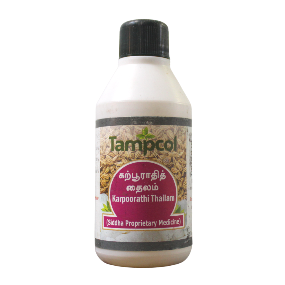 Tampcol Karpooradhi Thailam 100ml -  Tampcol - Medizzo.com