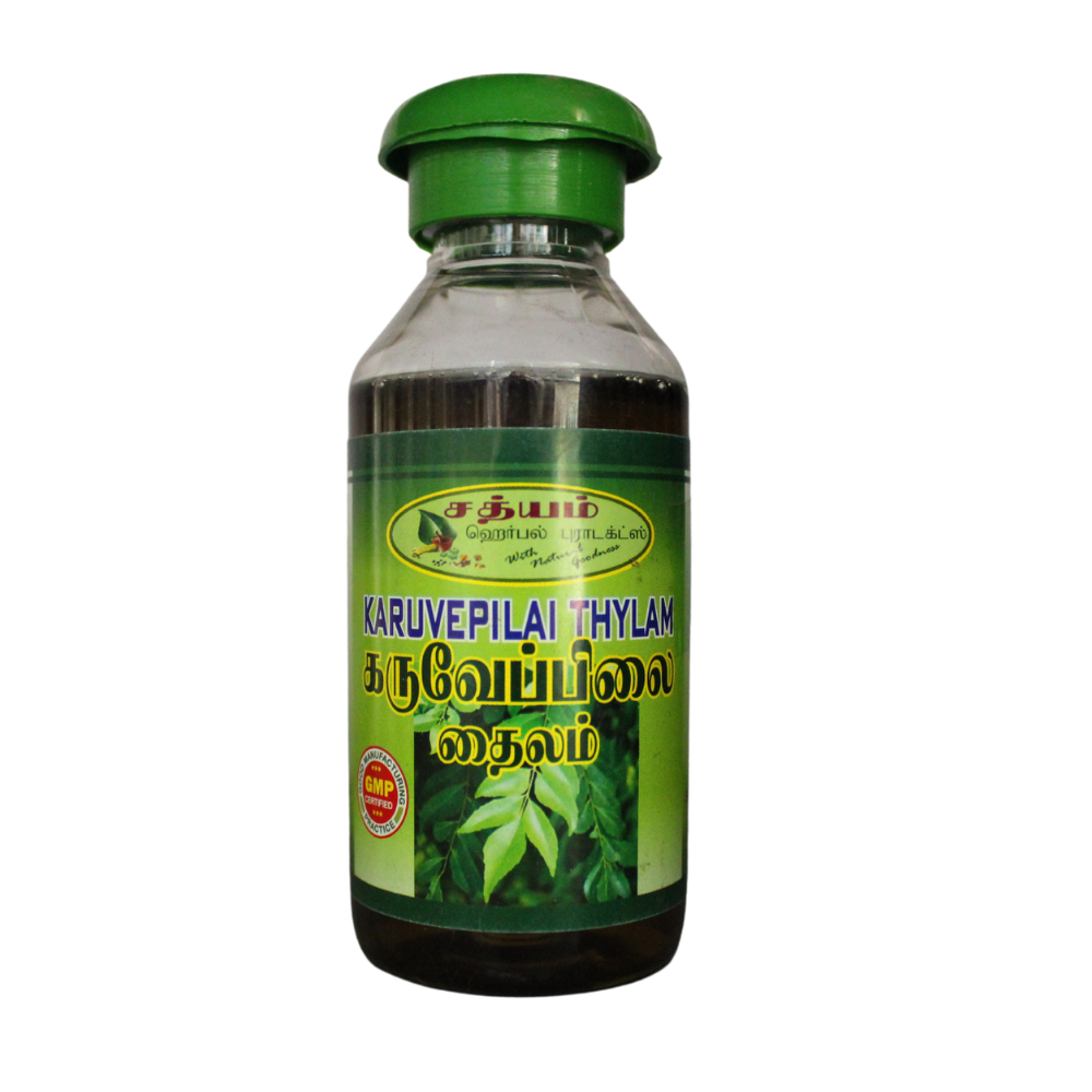 Karuveppilai Thailam 100ml -  Sathyam Herbals - Medizzo.com