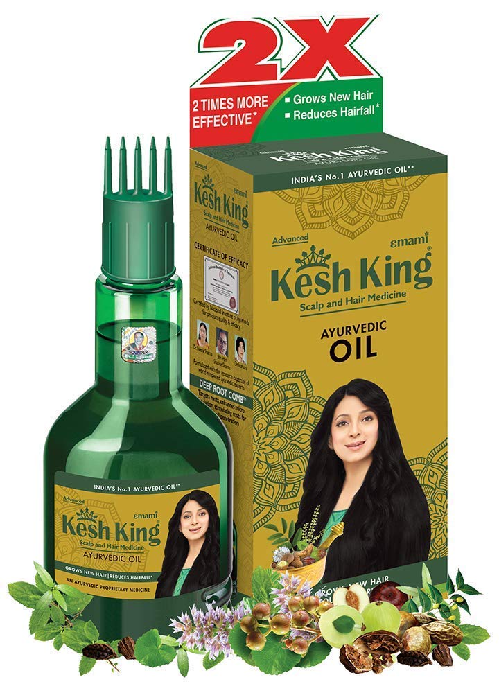 Emami Kesh King Ayurvedic Hair Oil 100ml -  Emami - Medizzo.com