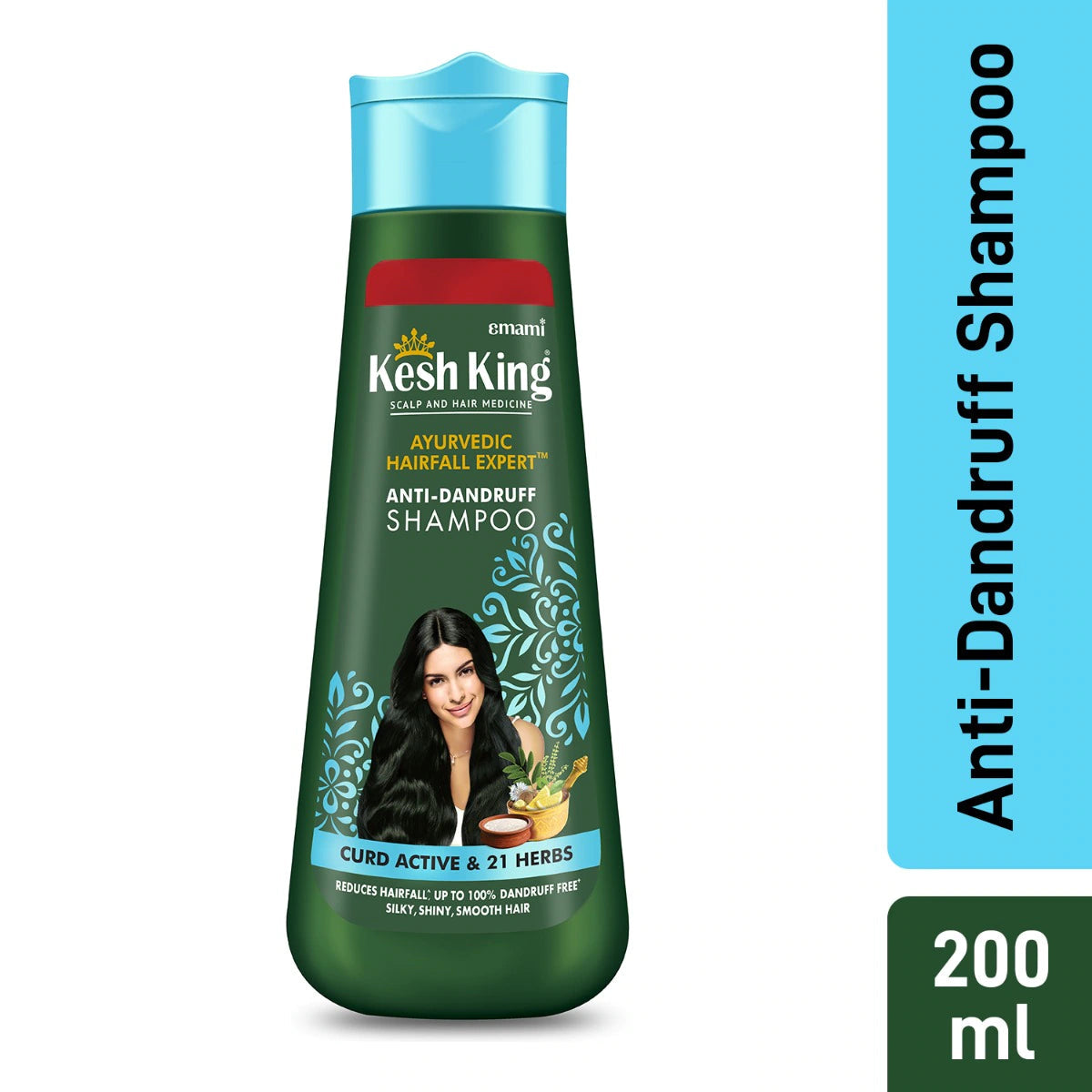 Emami Keshking Anti Dandruff Shampoo 200ml -  Emami - Medizzo.com