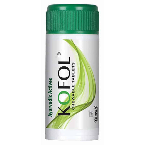 Kofol chewable tablets - 60tablets -  Charak - Medizzo.com