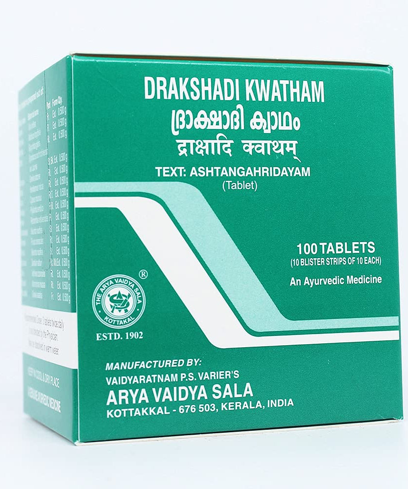Kottakkal Drakshadi Kwatham Tablets - 10Tablets