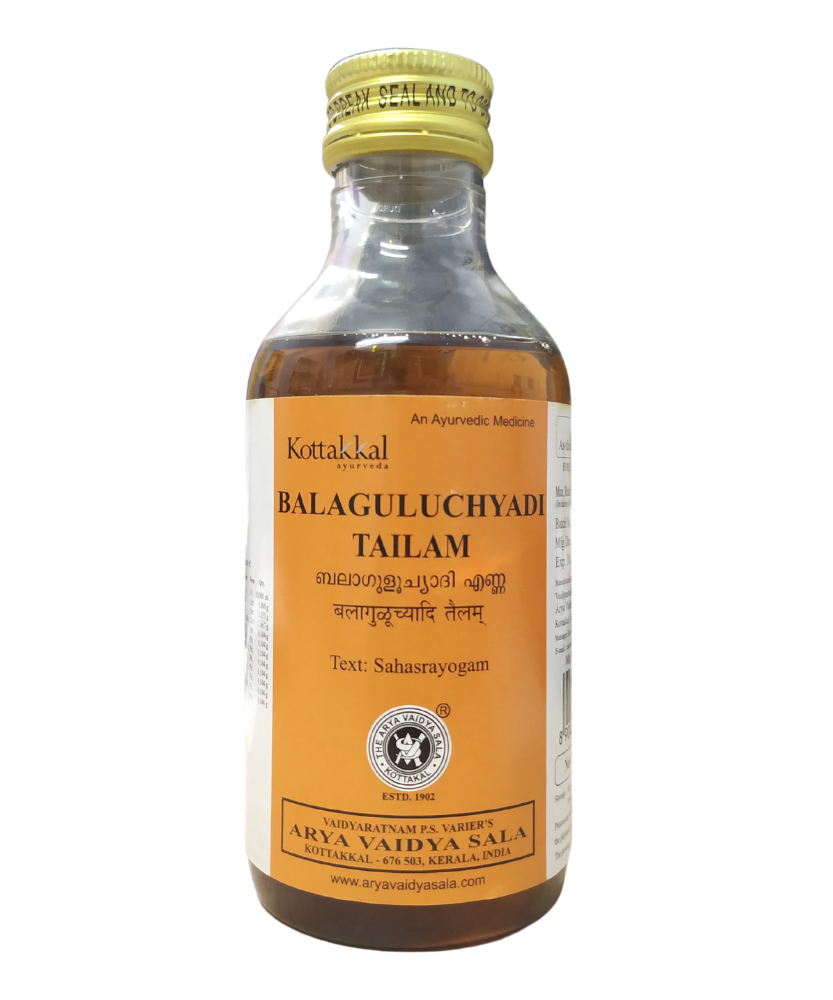 Kottakkal Balaguluchyadi Thailam 200ml -  Kottakkal - Medizzo.com