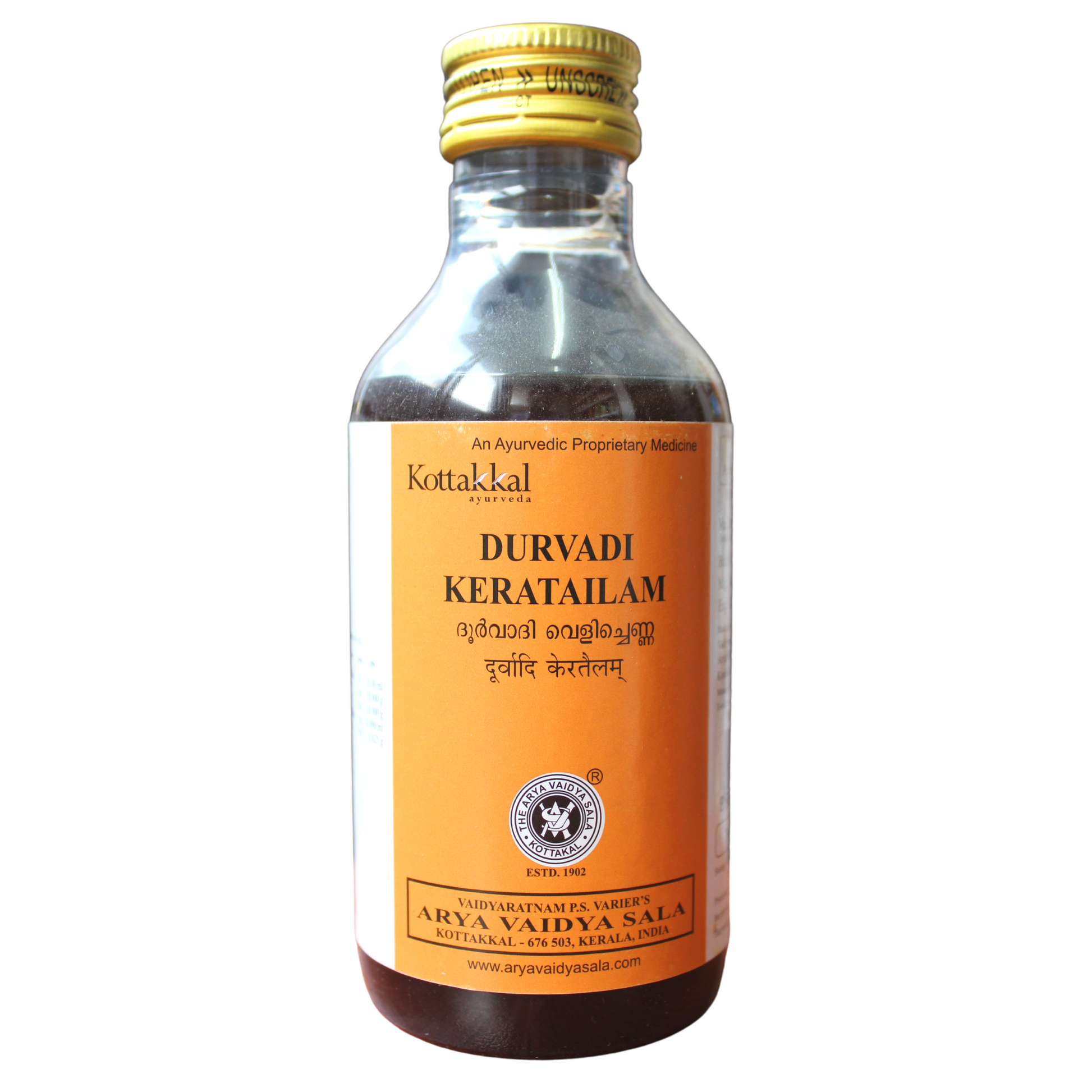 Kottakkal Doorvadi Kera Thailam 200ml -  Kottakkal - Medizzo.com