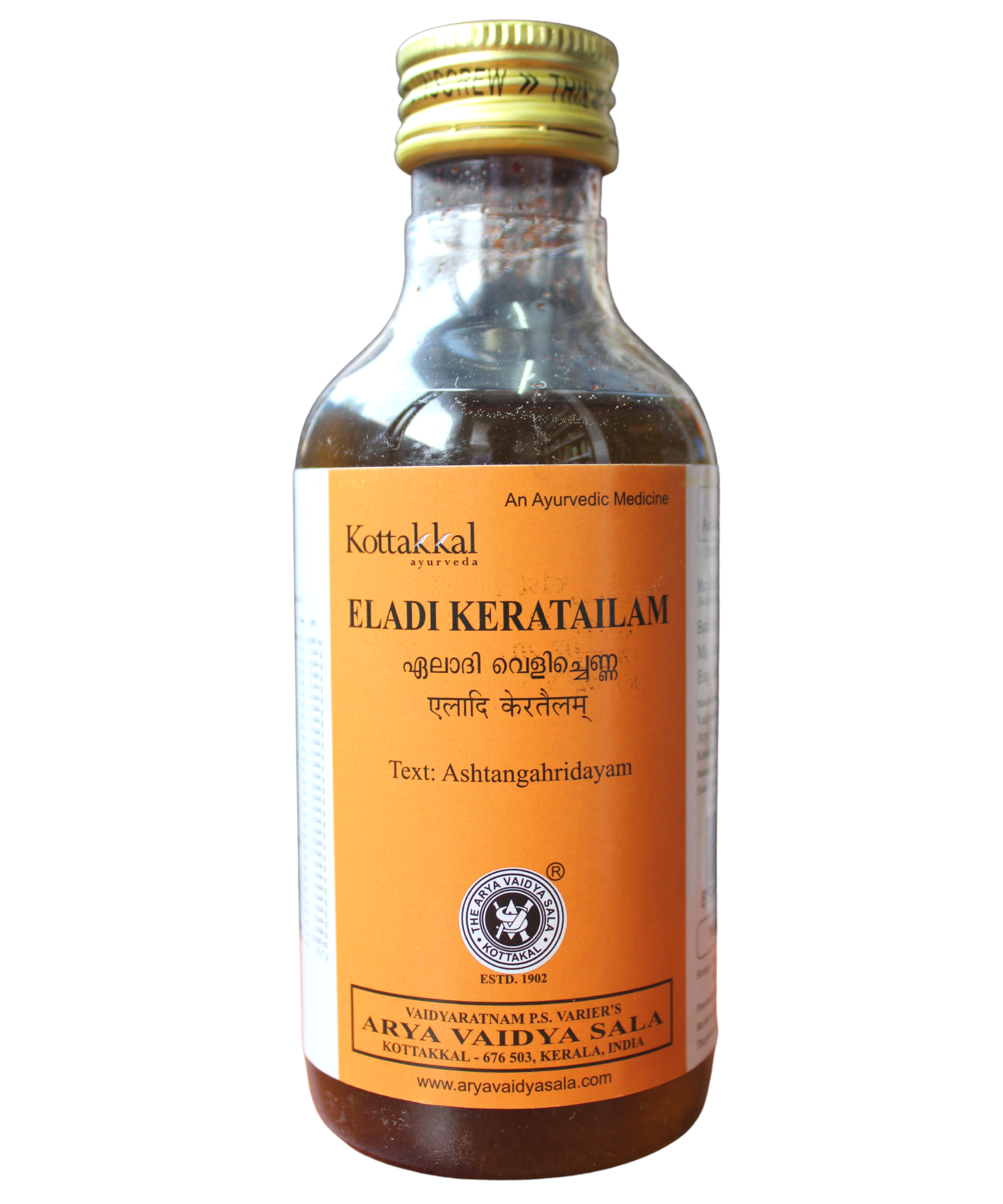 Kottakkal Eladi Kera Thailam 200ml -  Kottakkal - Medizzo.com