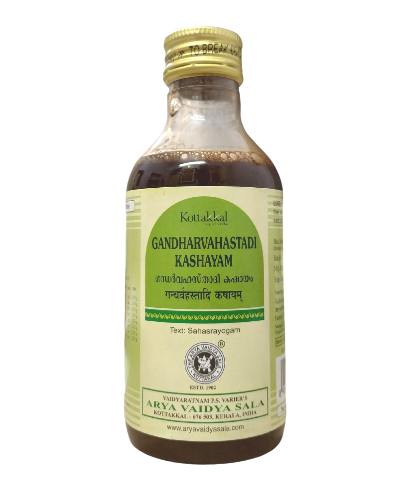 Kottakkal Gandharvahastadi Kashayam 200ml -  Kottakkal - Medizzo.com