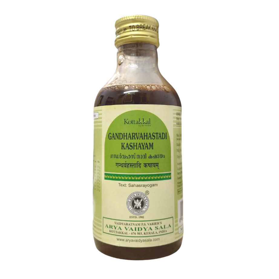 Kottakkal Gandharvahastadi Kashayam 200ml -  Kottakkal - Medizzo.com