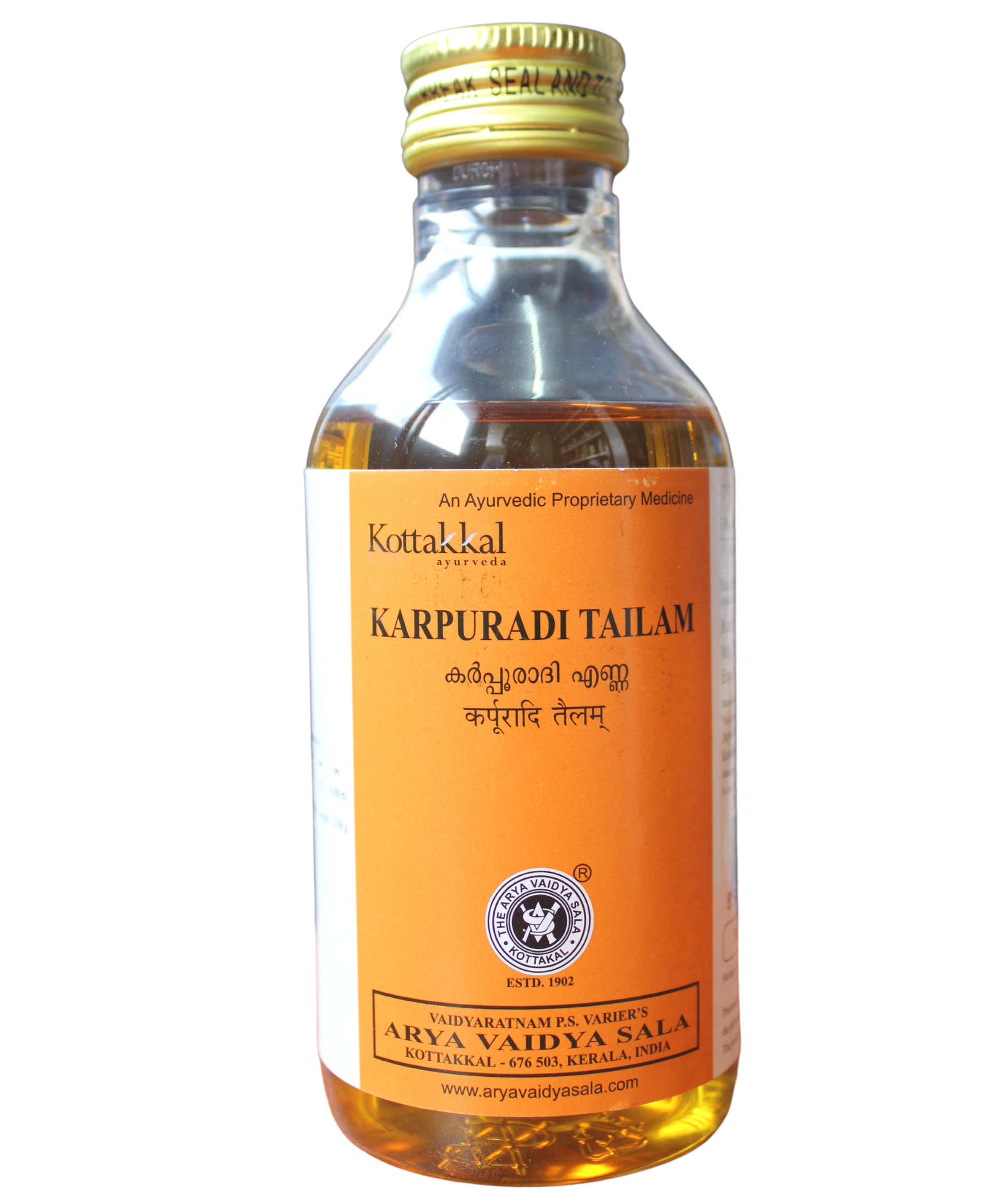 Kottakkal Karpuradi Thailam 200ml -  Kottakkal - Medizzo.com