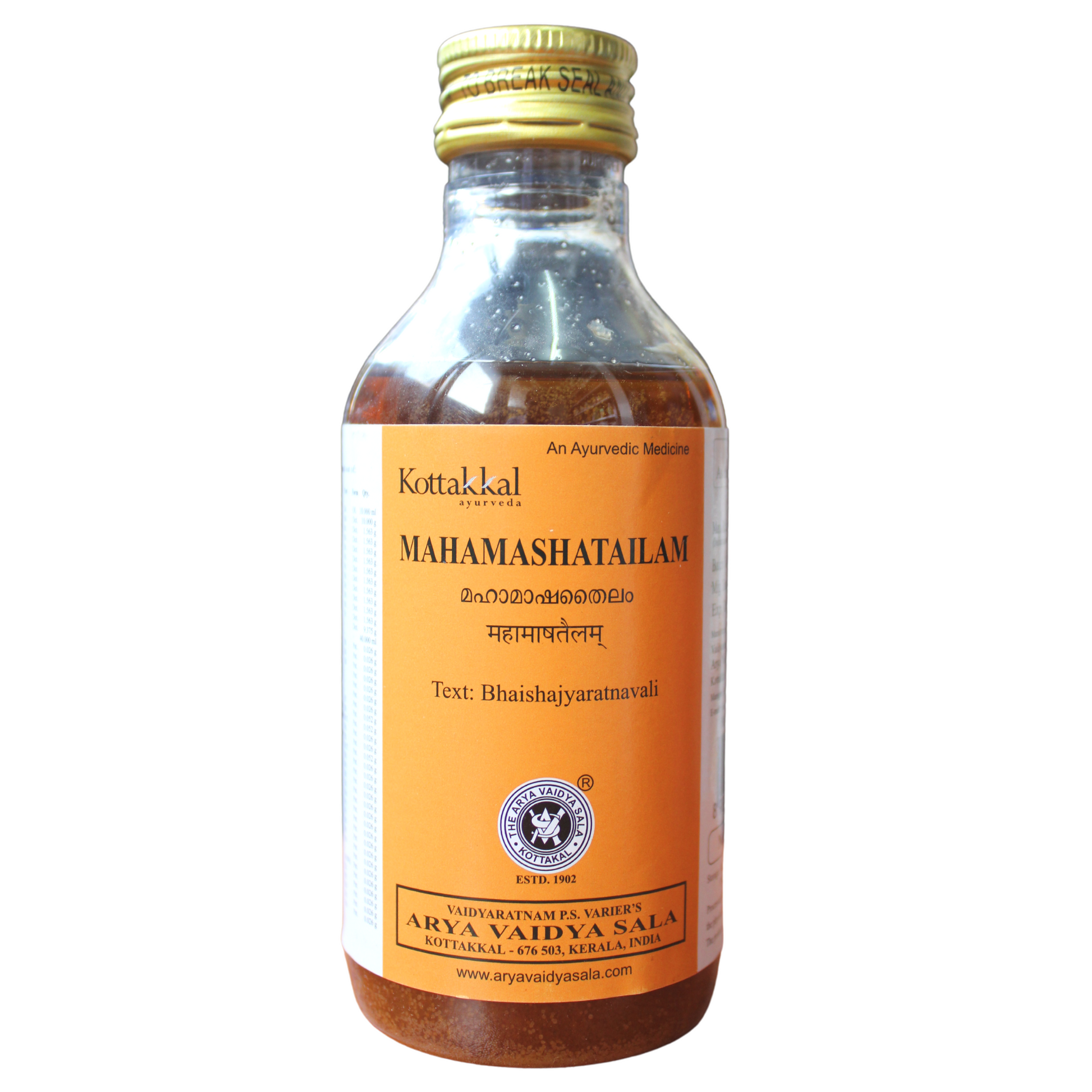 Kottakkal Mahamasha Thailam 200ml -  Kottakkal - Medizzo.com