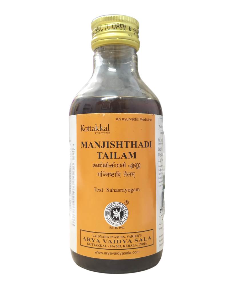 Kottakkal Manjisthadi Thailam 200ml -  Kottakkal - Medizzo.com
