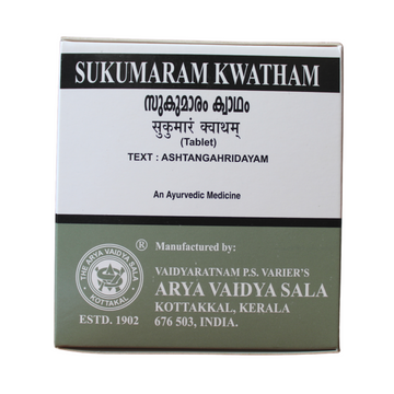 Kottakkal Sukumaram Kwatham Tablets - 100Tablets