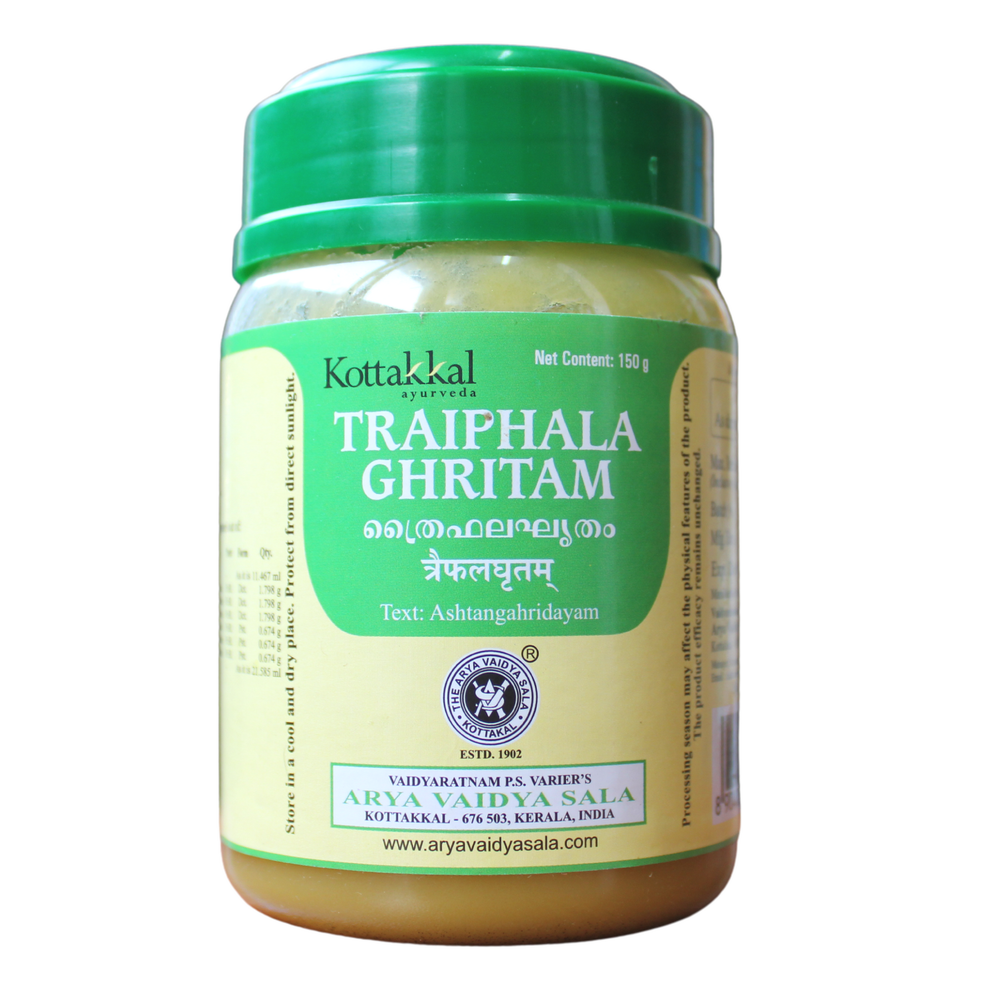 Kottakkal Traiphala Ghritham 150gm -  Kottakkal - Medizzo.com