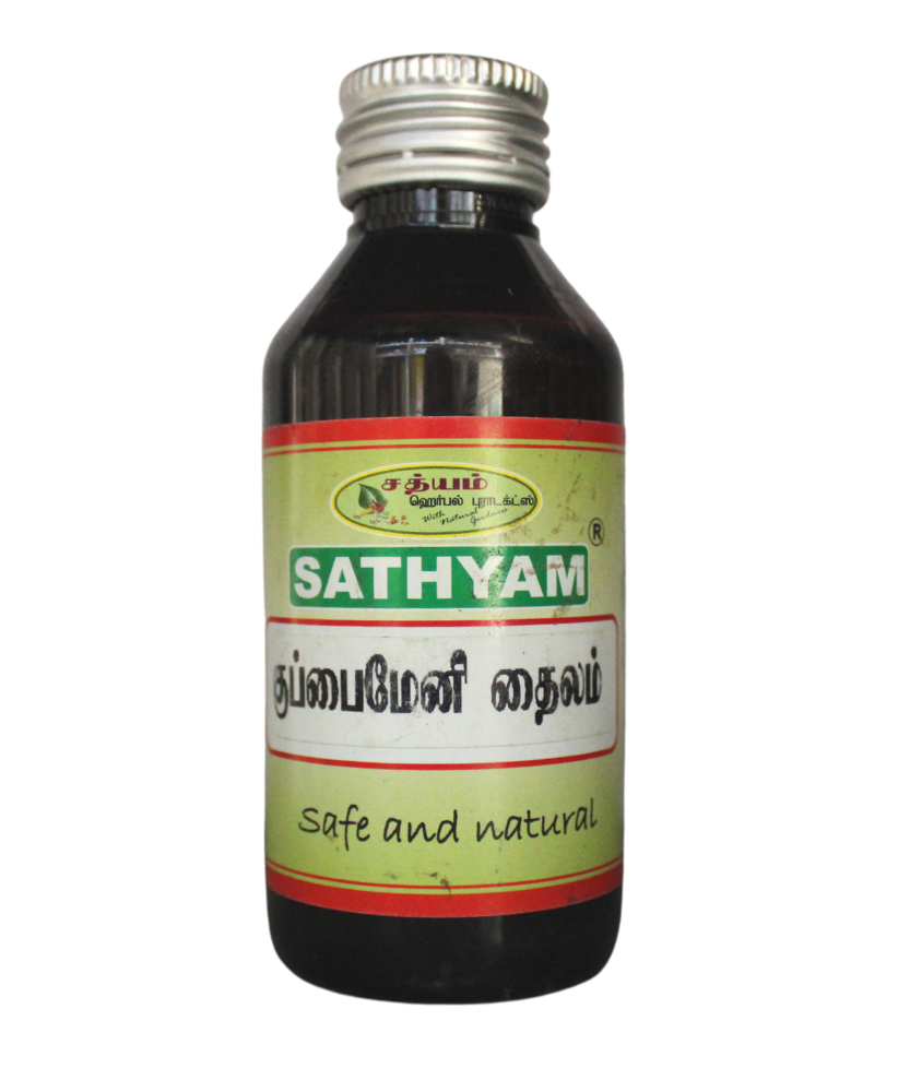 Kuppaimeni Thailam 100ml -  Sathyam Herbals - Medizzo.com