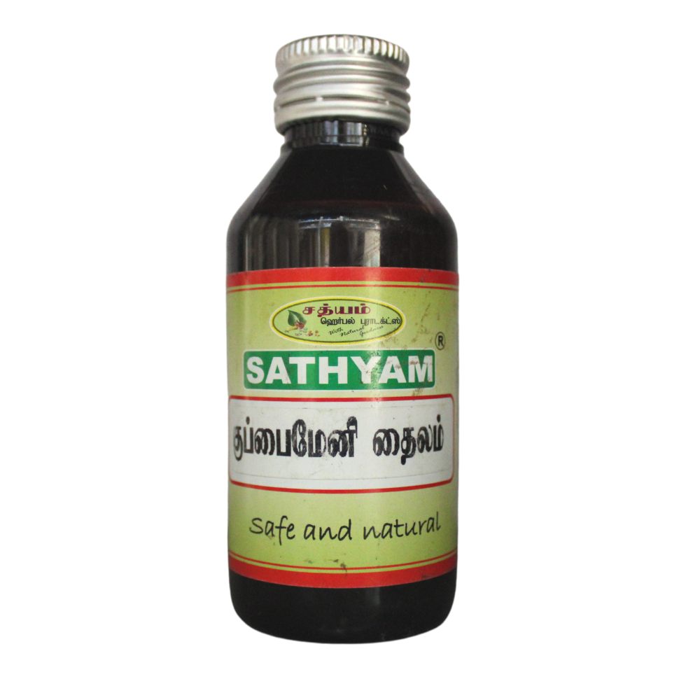 Kuppaimeni Thailam 100ml -  Sathyam Herbals - Medizzo.com