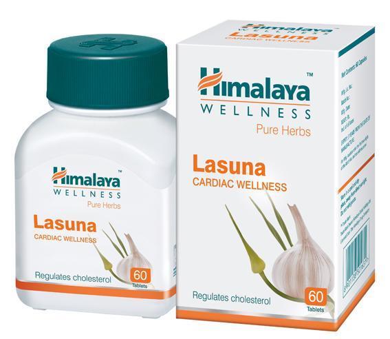 Himalaya Lasuna Tablets 60Tablets -  Himalaya - Medizzo.com