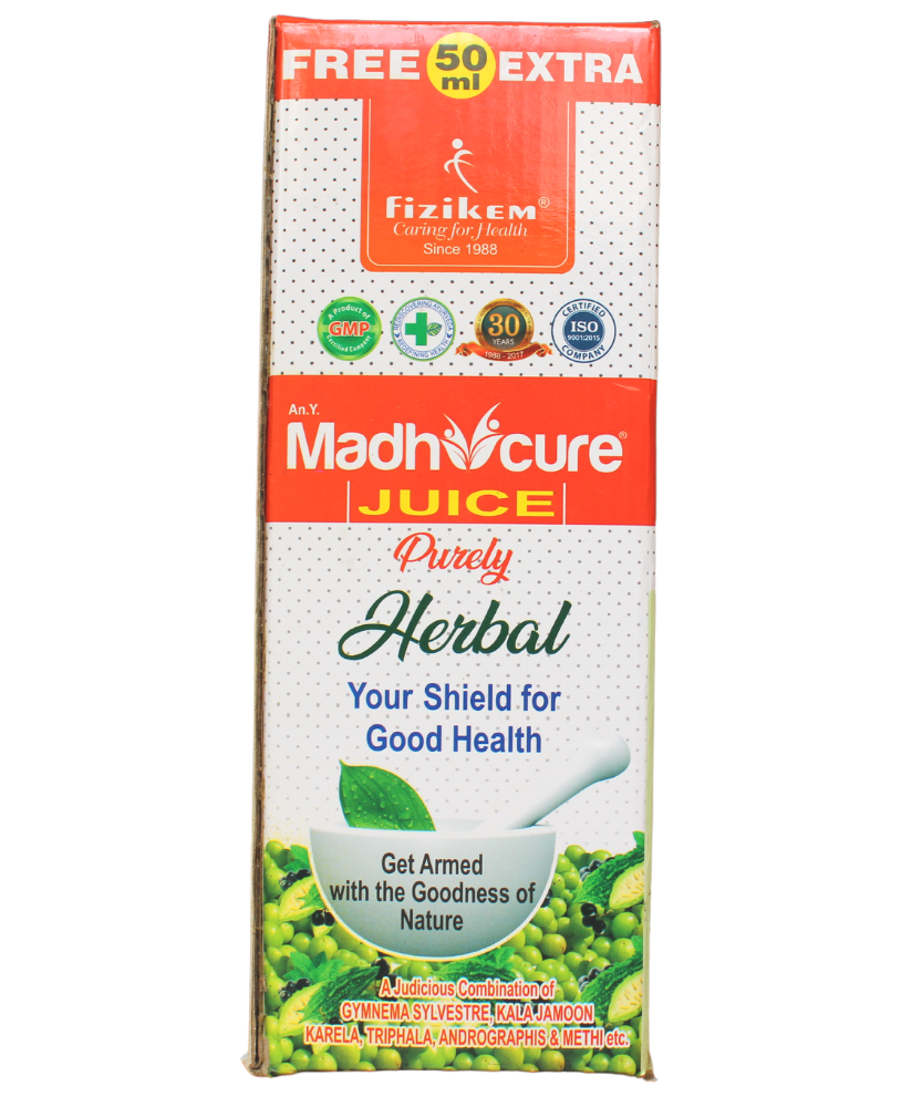 Madhucure Juice 500ml -  Fizikem - Medizzo.com