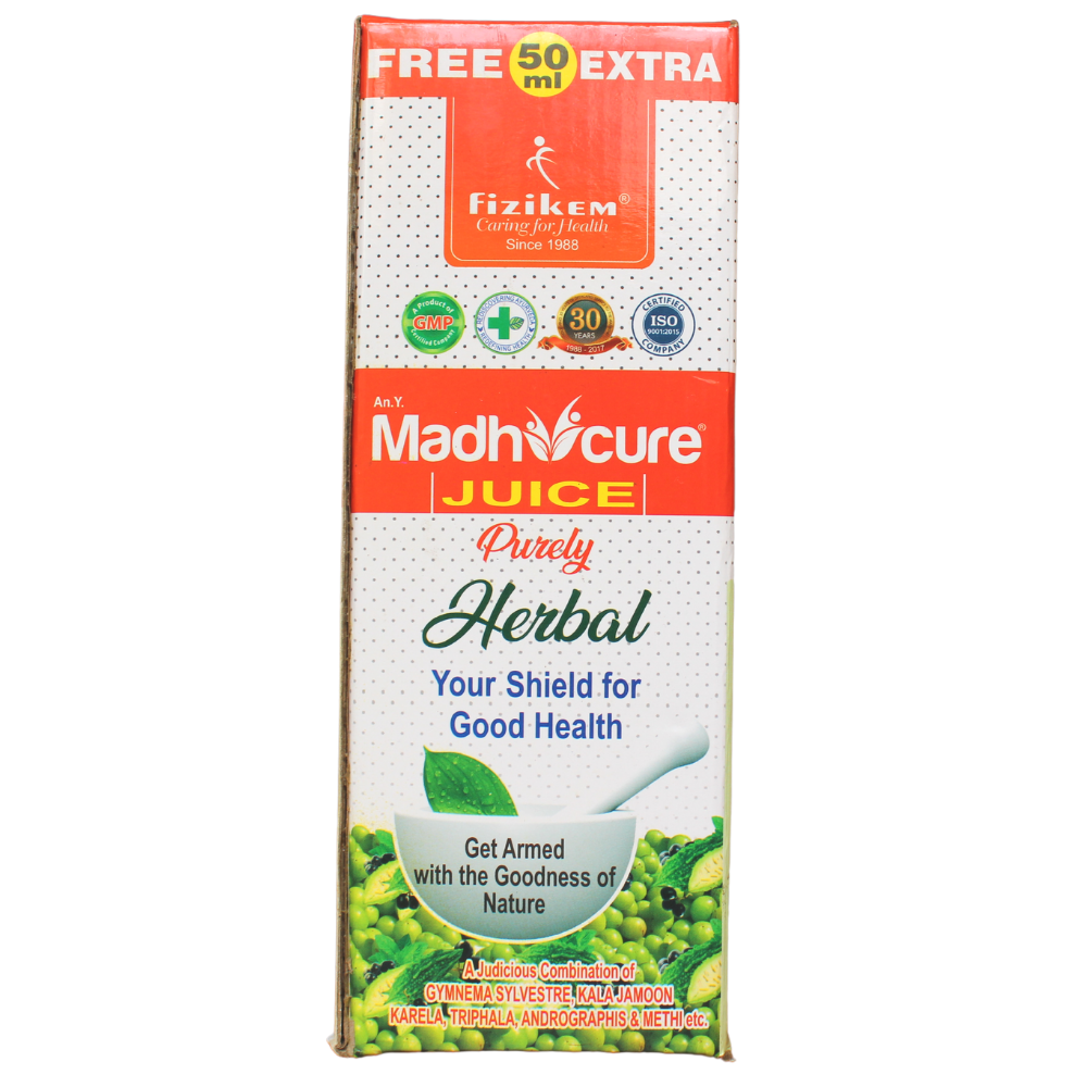 Madhucure Juice 500ml -  Fizikem - Medizzo.com