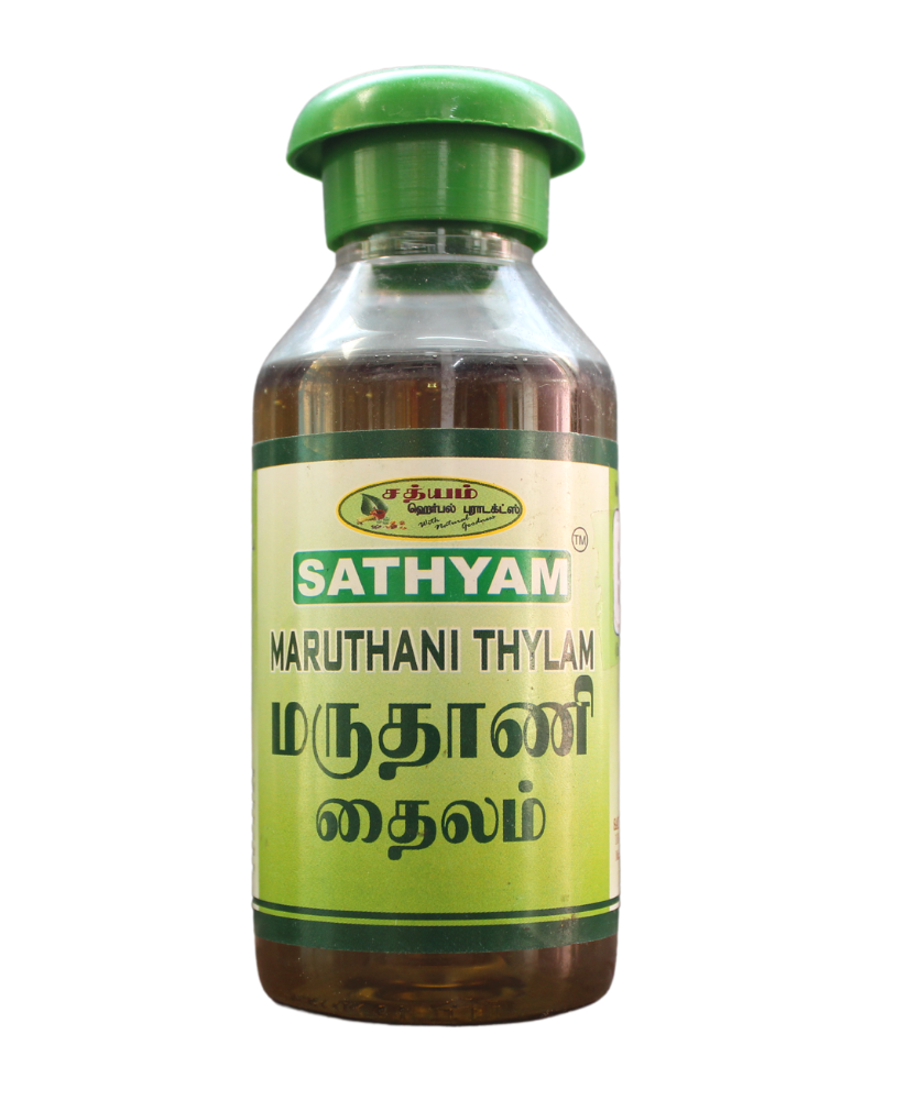 Marudhani Thailam 100ml -  Sathyam Herbals - Medizzo.com