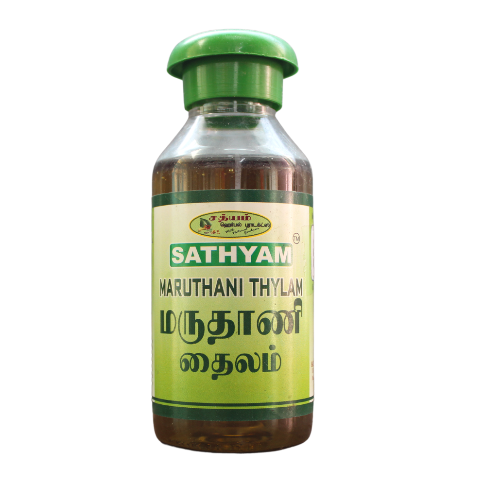 Marudhani Thailam 100ml -  Sathyam Herbals - Medizzo.com