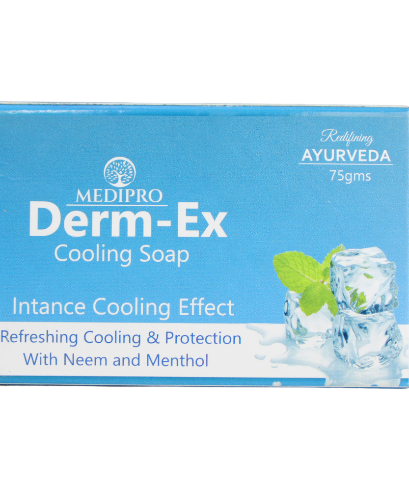Medipro Derm-Ex Cooling Soap 75gm -  Medipro - Medizzo.com