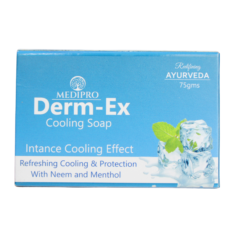 Medipro Derm-Ex Cooling Soap 75gm -  Medipro - Medizzo.com