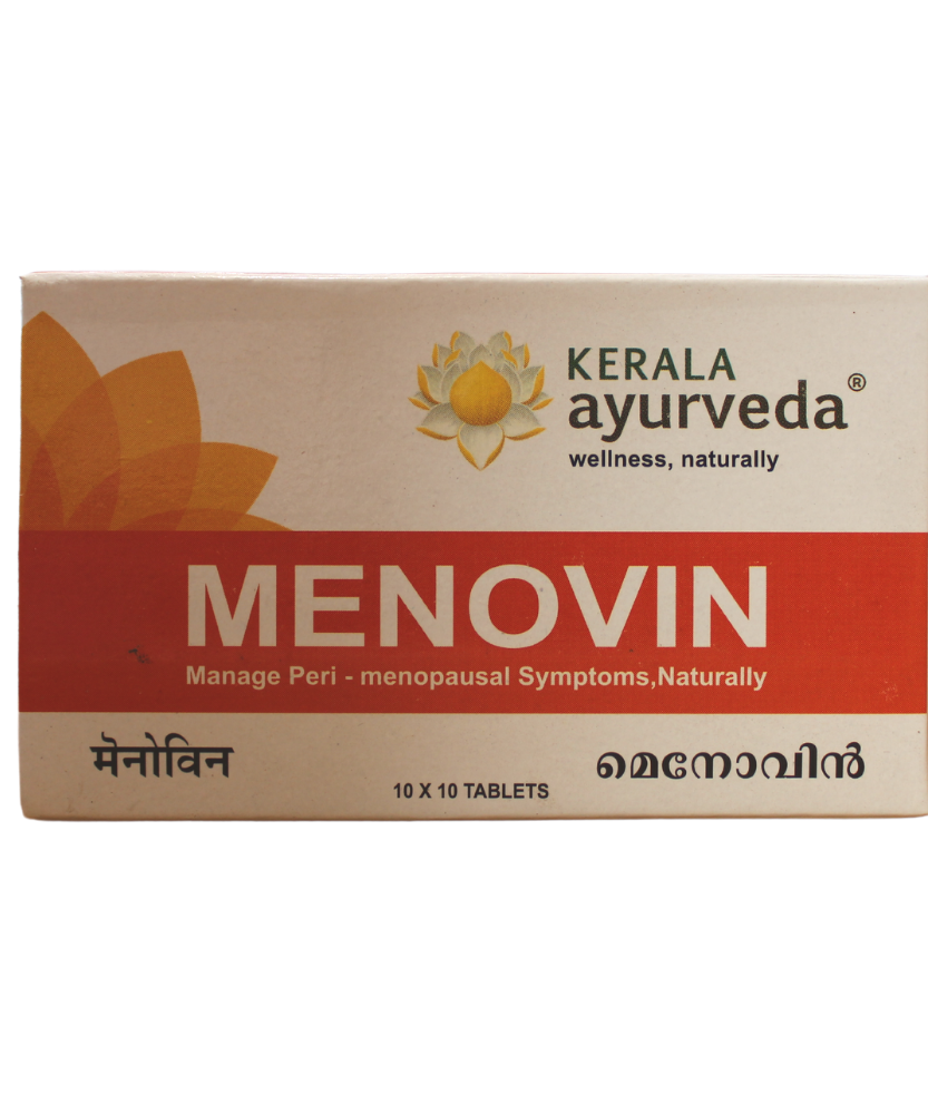 Menovin Tablets - 10Tablets -  Kerala Ayurveda - Medizzo.com