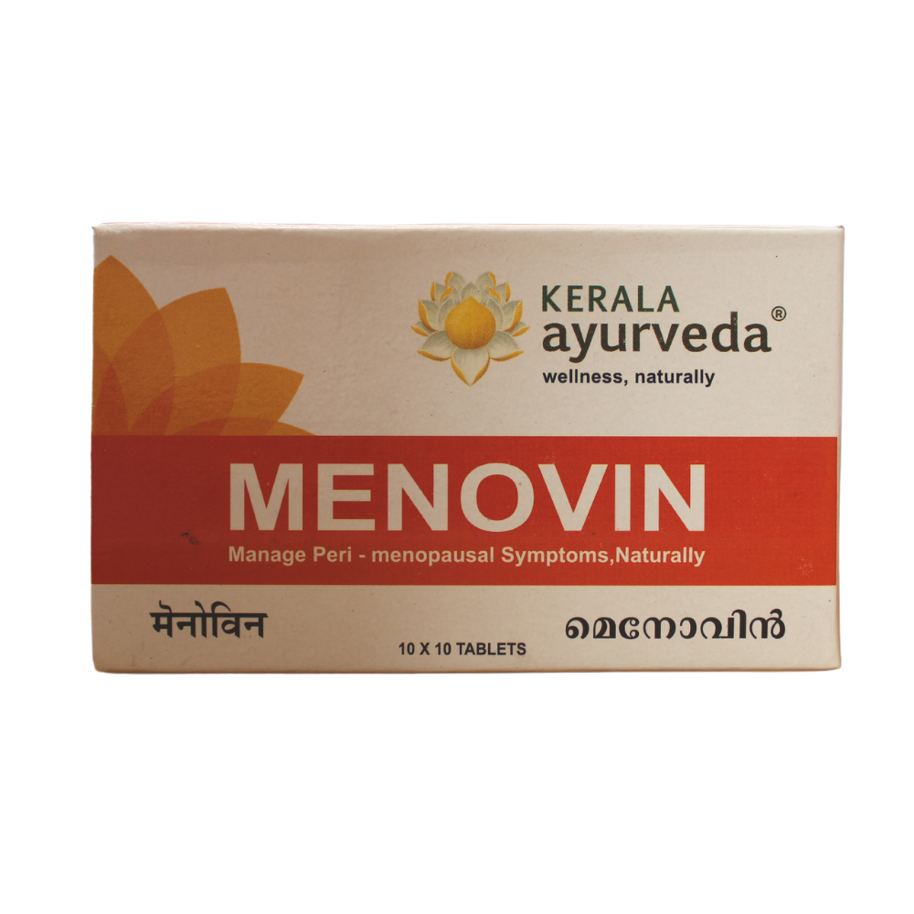 Menovin Tablets - 10Tablets -  Kerala Ayurveda - Medizzo.com