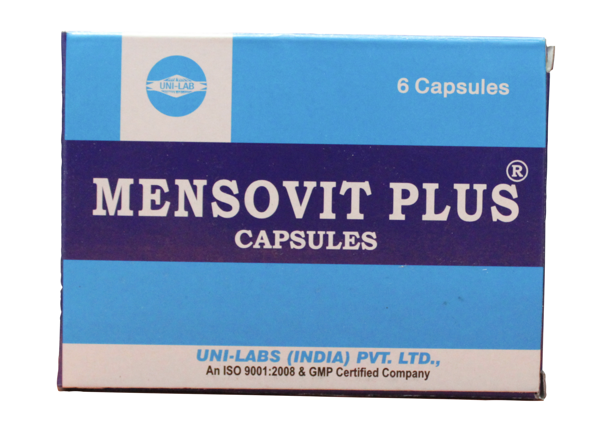 Mensovit plus capsules - 6capsules -  Unilabs - Medizzo.com