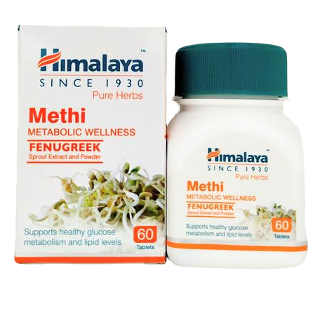 Himalaya Methi tablets - 60tablets -  Himalaya - Medizzo.com