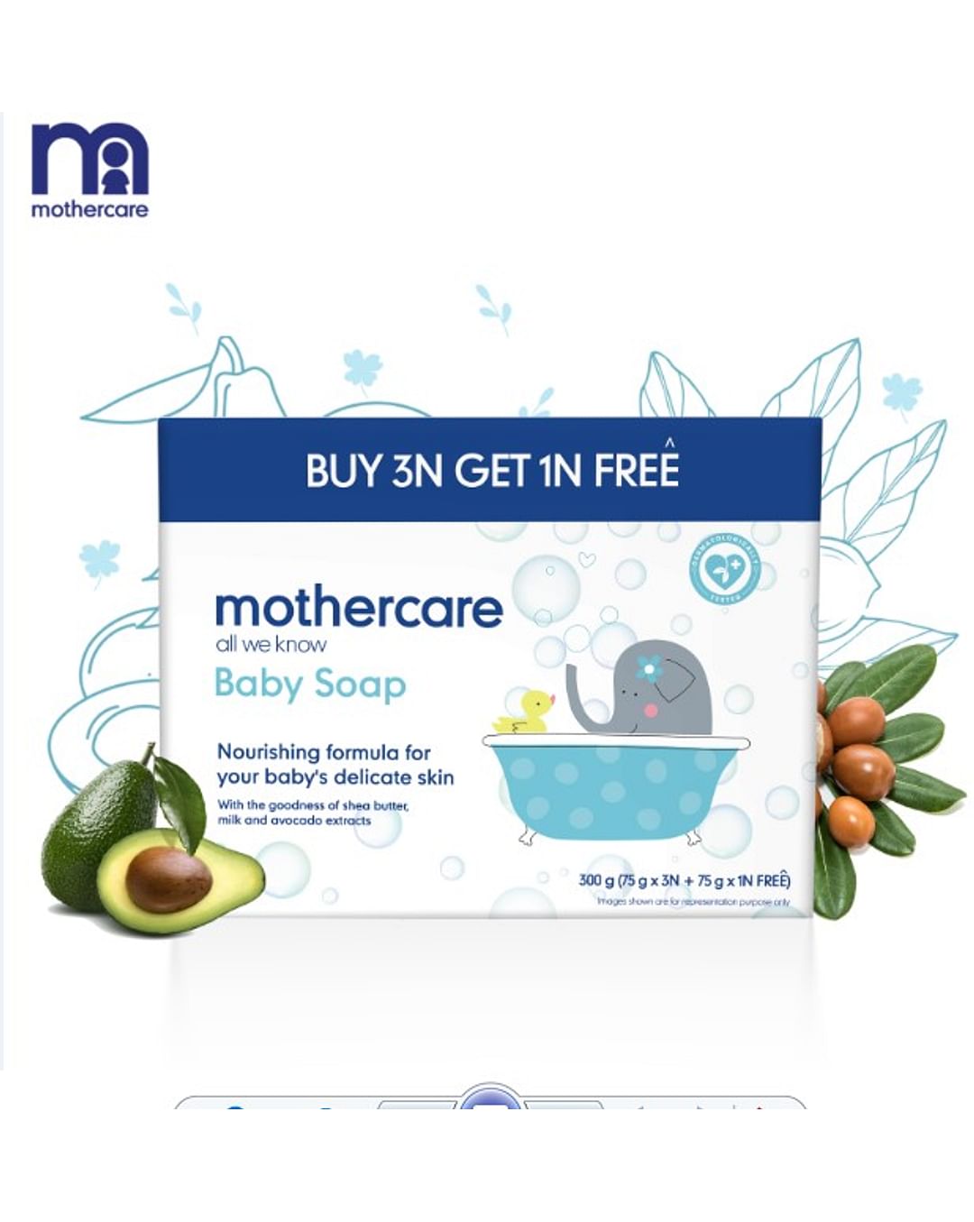 Mothercare All We Know Baby Soap 75gm - Buy 3 Get 1 Free -  Mothercare - Medizzo.com