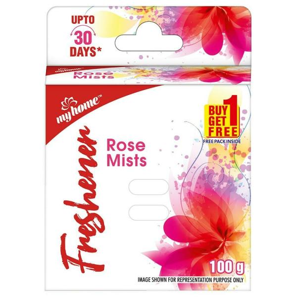 Myhome Rose Mist Freshener 50gm + 50gm free -  My home - Medizzo.com