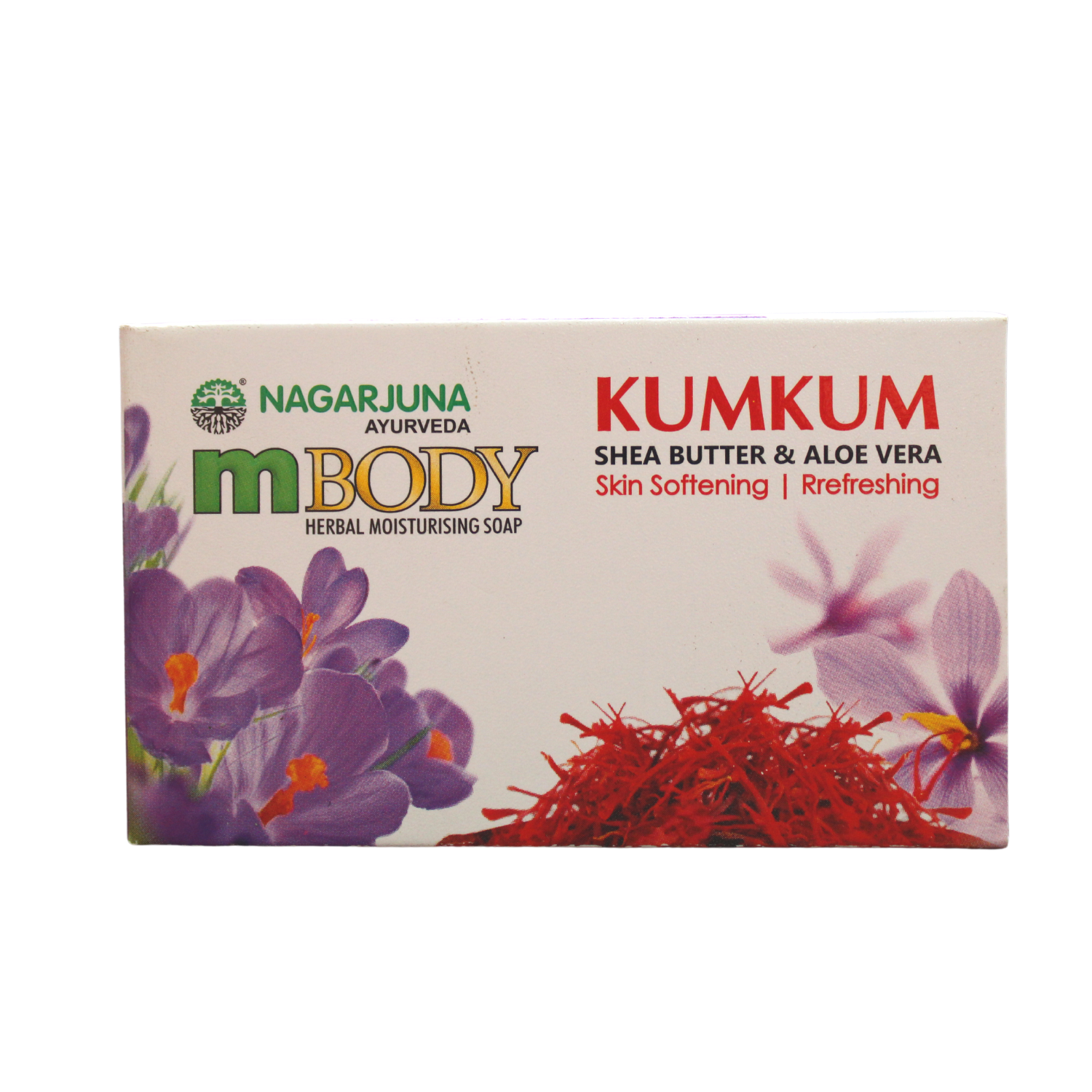 Nagarjuna M Body Kumkum Soap 75gm -  Nagarjuna - Medizzo.com