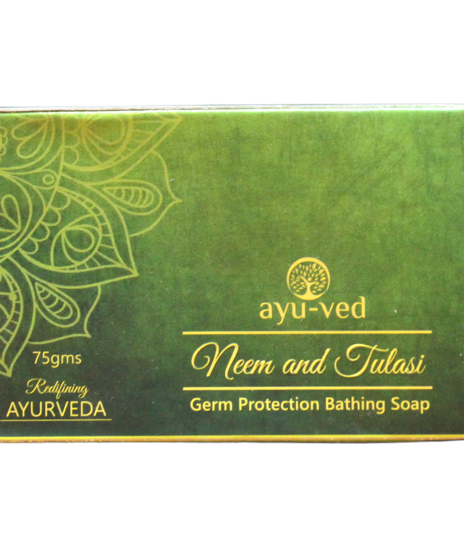 Neem & Tulsi Soap 75gm -  Ayuved - Medizzo.com