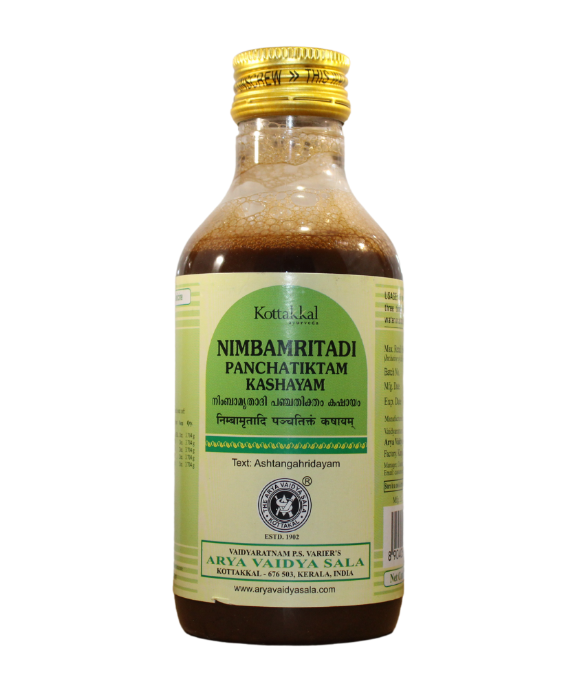 Nimbamritadi Panchatiktam Kashayam 200ml -  Kottakkal - Medizzo.com
