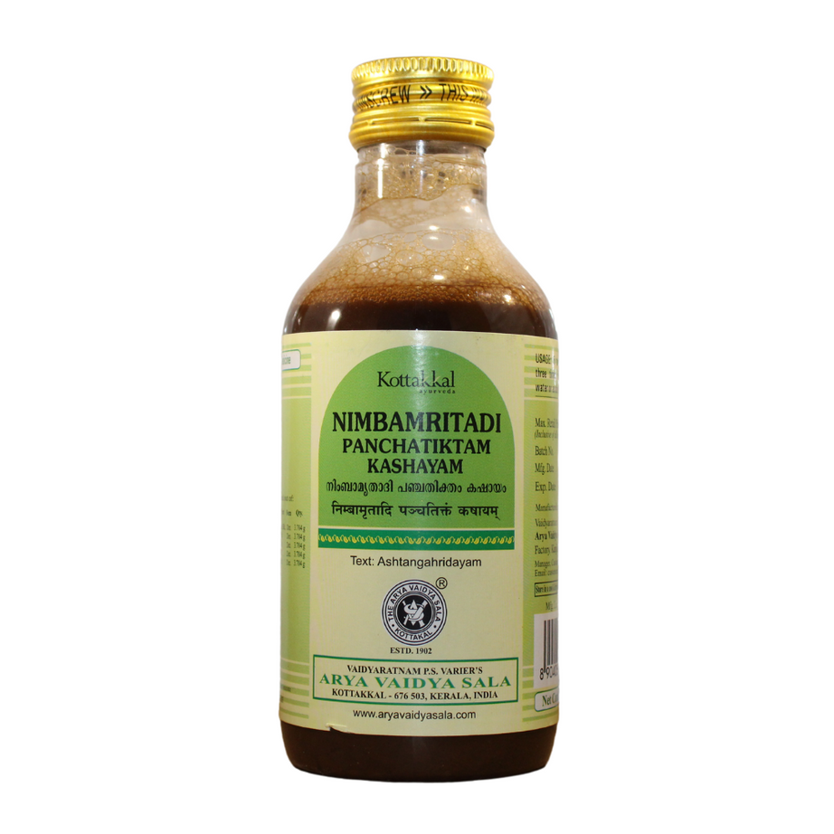Nimbamritadi Panchatiktam Kashayam 200ml -  Kottakkal - Medizzo.com