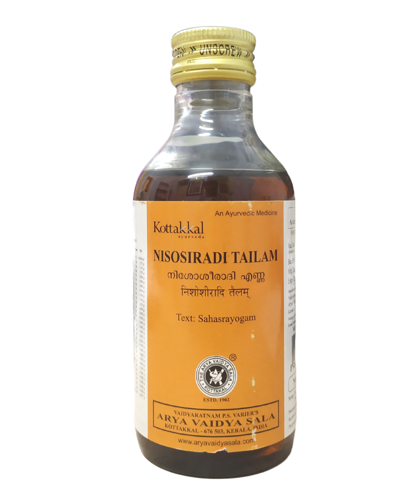 Kottakkal Nisosiradi Thailam 200ml -  Kottakkal - Medizzo.com