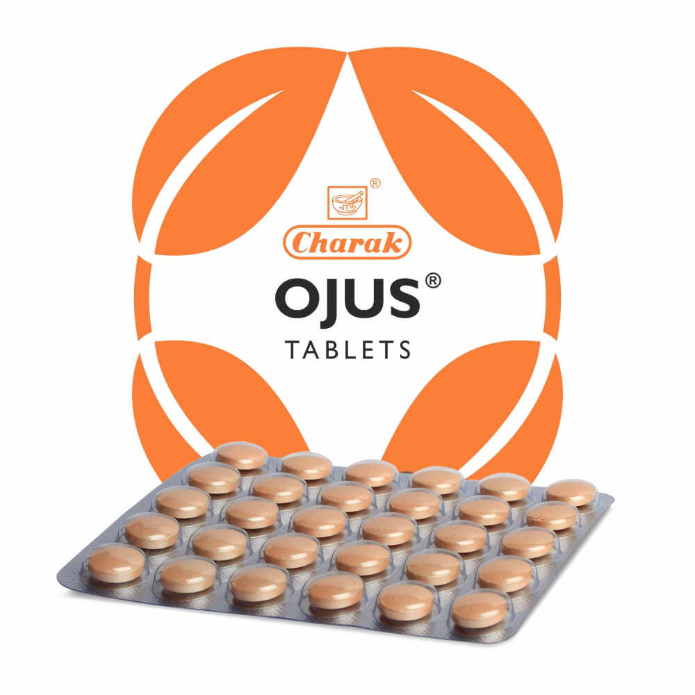 Ojus Tablets - 30Tablets -  Charak - Medizzo.com